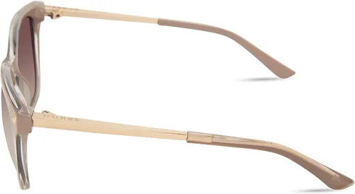 Vista 3 de GUESS Gafas de sol cuadradas con diseño de Stud Acccent para mujer