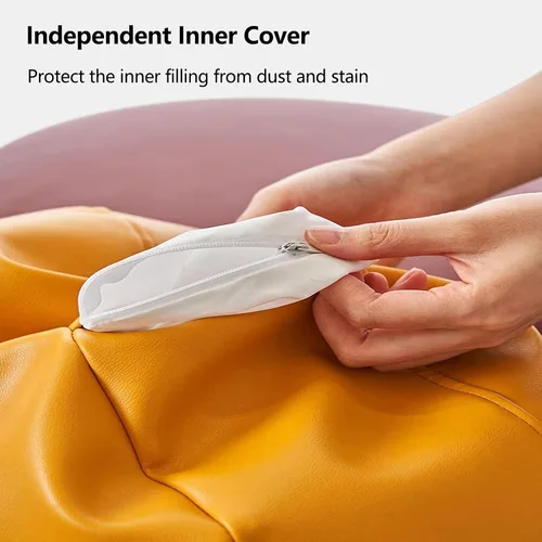 Vista 5 de Story Time - Cojines con asas, cojines de asiento redondos para aula, impermeable y resistente al polvo, almohada de suelo de poliuretano