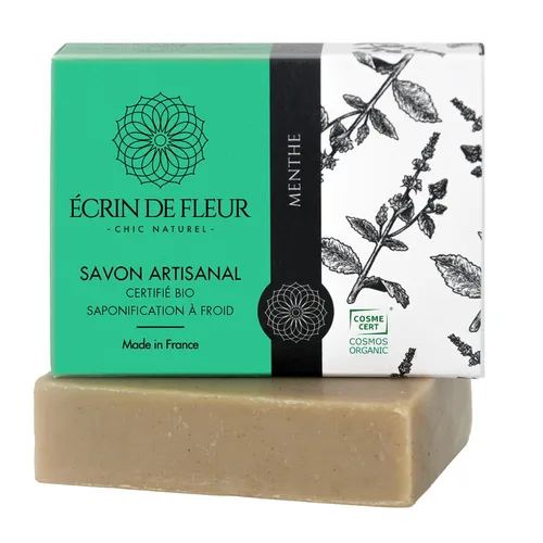 Vista 11 de Barra de jabón de almendras y caléndula, jabón fino francés artístico, para pieles sensibles y delicadas, sin perfume, para lavado de cara, cuerpo