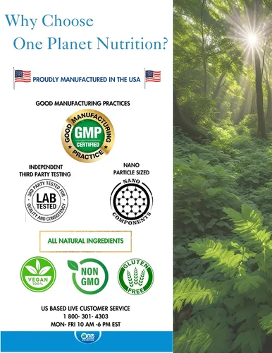 Vista 5 de One Planet Nutrition Nano Vitamina C 250mg Vitamina C soluble en agua para hombres y mujeres, vitamina C sin OMG para apoyo inmunológico, buena