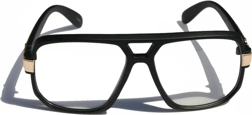 Vista 2 de VW Eyewear - lentes de sol tipo aviador con marco de plástico clásicos con ajuste de metal y lentes claros
