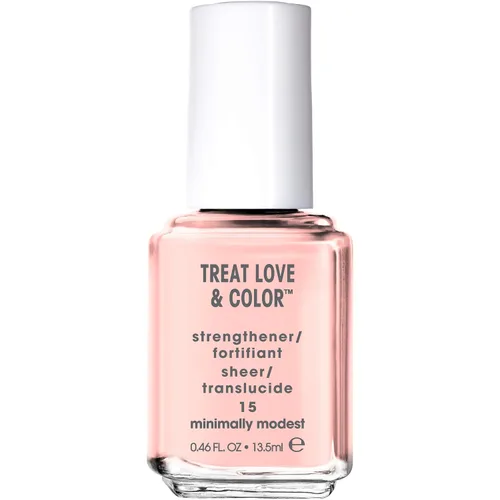 Vista 7 de essie Treat Love & Color Esmalte de uñas para uñas normales a secas/quebradizas, Minimally Modest, 0.46 fl. oz. 15 Mínimamente modesto