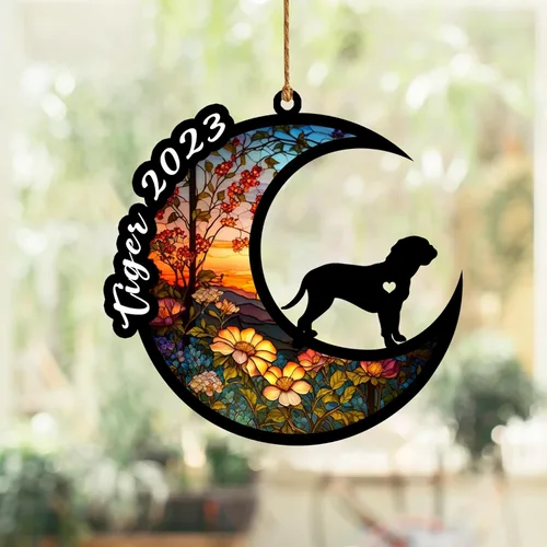 Vista 83 de Atrapasoles conmemorativo para perros, regalo de condolencia de perro de la pérdida del bulldog americano, regalos conmemorativos para los amantes