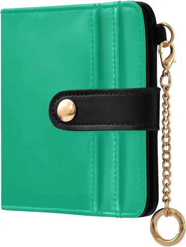 Vista 17 de ODAWA RFID Wallet Slim Crimson Foldable Wallet with 7 Card Slots