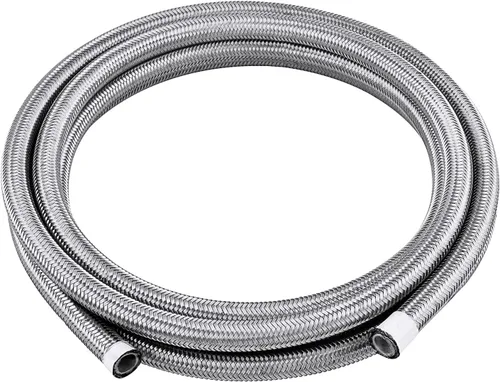 Vista 16 de 6AN Kit de Accesorios de Línea de Combustible PTFE de 10 Pies, Manguera de Combustible Trenzada de Nylon E85 con Kit de Adaptadores de Accesorios
