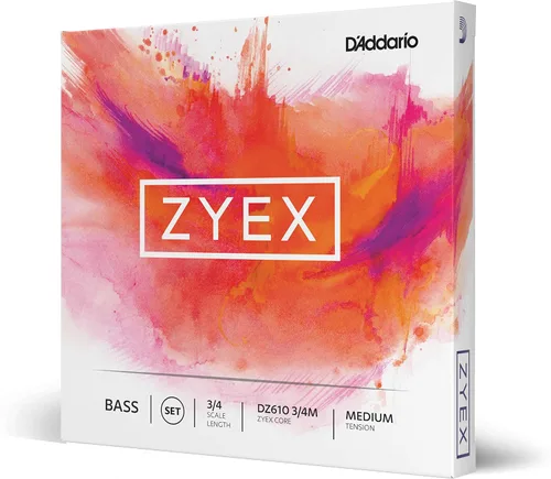 Vista 15 de D'Addario Zyex Bass E-String, escala 4/4, tensión media