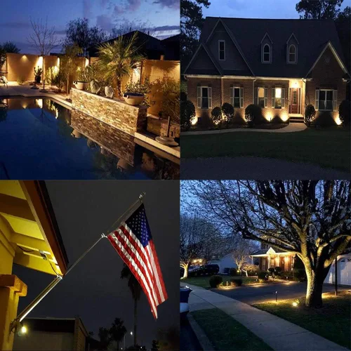 Vista 8 de Lámpara LED con clip de 5 W, luz direccional de bala con abrazadera, letrero impermeable para exteriores, iluminación de pizarra, lámpara de trabajo