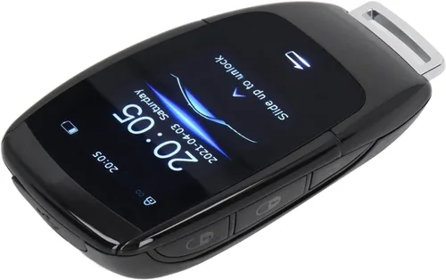 Vista 7 de Aramox Llave remota inteligente, llave inteligente universal TK900 LCD Smart Key Remote Entrada sin llave para botón de arranque y parada del motor