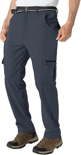 Vista 7 de TBMPOY Men's Snow Ski Waterproof Softshell Snowboard Pants Outdoor Hiking Fleece Lined Wear Resistant Windproof