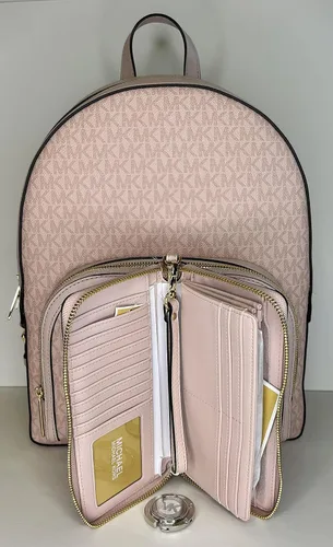Vista 3 de Michael Kors MICHAEL Michael Kors Jaycee - Mochila grande con gancho para cartera continental grande