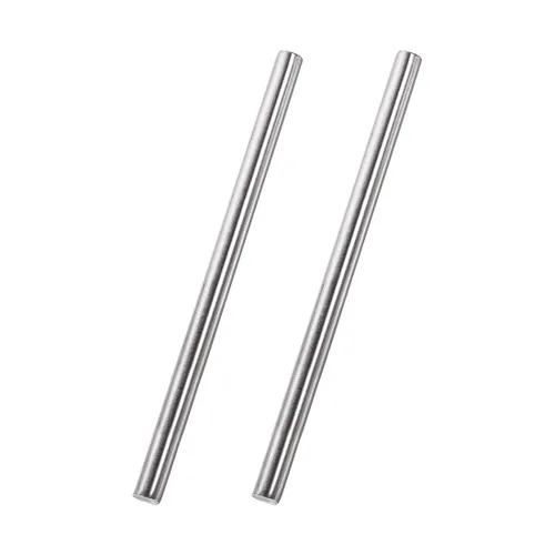 Vista 27 de uxcell Varilla redonda sólida de acero inoxidable 304 de 0.039 in x 3.937 in para manualidades de bricolaje - 2 piezas