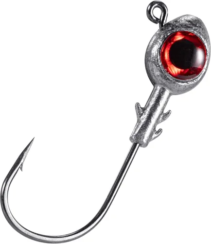 Vista 12 de Dr.Fish Paquete de 10 Señuelos con Ojos de Pesca Ojos 3D Cabezas de Trucha Anzuelo para Lubina Señuelo Nadador de Agua Salada Cabezas de Jig de Agua