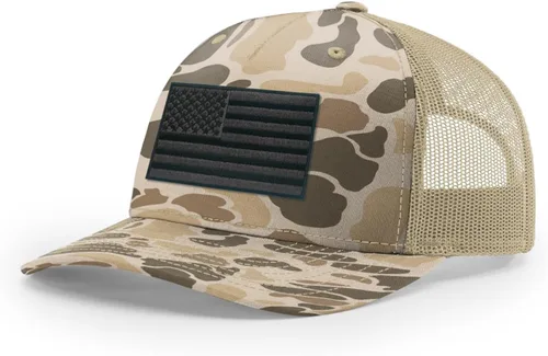 Vista 24 de Joe's USA Richardson 112 - Gorras de camionero con parche gráfico personalizado - Gorras estructuradas de cinco y seis paneles Richardson Premium