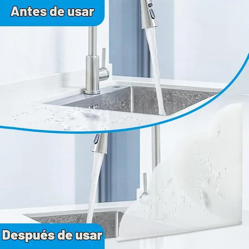 Vista 5 de Paquete de 1 protector grande de salpicaduras de ducha para ducha walk-in, actualizado 9.25 x 9.25 pulgadas protectores de salpicaduras de bañera