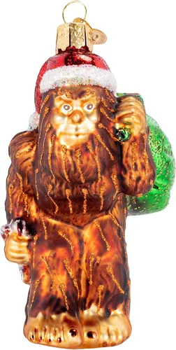 Vista 11 de Old World Christmas Koala Bear - Adorno de cristal soplado para árbol de Navidad, decoración navideña artesanal, colección de animales salvajes