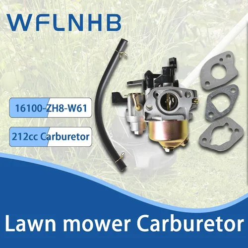 Vista 6 de WFLNHB Reemplazo del carburador de carbohidratos con palanca de estrangulamiento para Honda GX160 GX200 5.5HP 6.5HP 16100-ZH8-W61