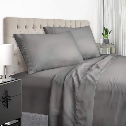Vista 11 de EaseHome Juego de Sábanas Tamaño Queen - Sábanas de Cama Queen de Microfibra Cepillada de Lujo Extra Suave con Bolsillo Profundo de 18 Pulgadas Negro