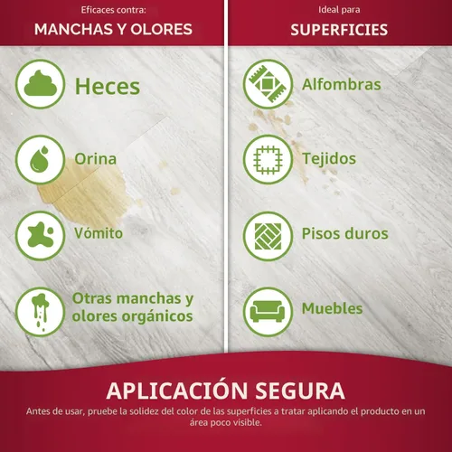 Vista 4 de Nature's Miracle Gato removedor de manchas y olores, fórmula de control de olores, verter