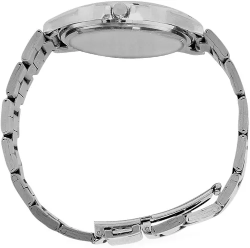 Vista 5 de InterestPrint Reloj de pulsera tradicional de acero inoxidable con pintura de tinta oriental para hombre