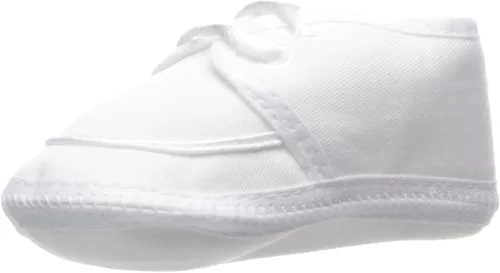 Vista 2 de Little Things Mean A Lot Zapatos de bautizo de gabardina para niños