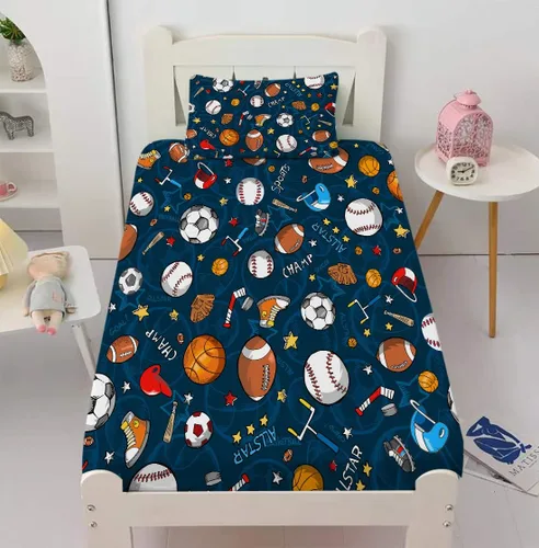 Vista 12 de Juego de sábanas para niños con temática de autos y animales tamaño Queen para niños y niñas - Juego de ropa de cama de dibujos animados con Coches