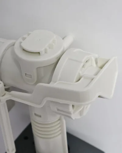 Vista 3 de Kit de válvula de entrada lateral Silenciosa Válvulas de llenado de inodoro Conjunto de reemplazo de piezas RP71168 Compatible con inodoros Delta