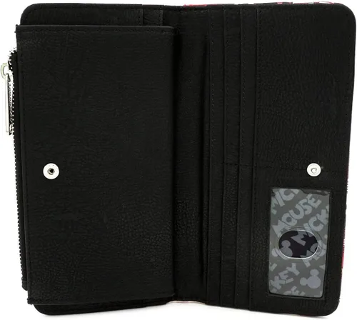 Vista 3 de Loungefly x Mickey Mouse - Cartera a cuadros