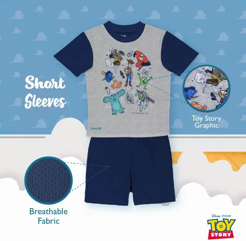 Vista 4 de Disney Pixar Lightyear - Conjunto de pijama de 3 piezas de Toys Story 4