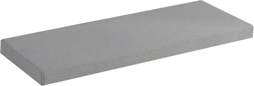 Vista 11 de Elegante cojín de banco de color sólido con lazos, cojín antideslizante para banco de interiores y exteriores, cojín de muebles de patio, cojín