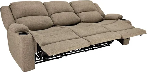 Vista 9 de RecPro Charles Powered - Asiento reclinable de pared para caravana de 80 pulgadas, color avena