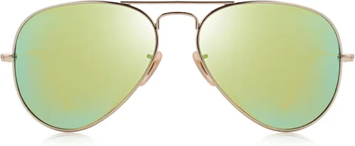 Vista 2 de OLIEYE Classic Aviator Pilot - Gafas de sol polarizadas para hombre y mujer, 2.283in, O8025