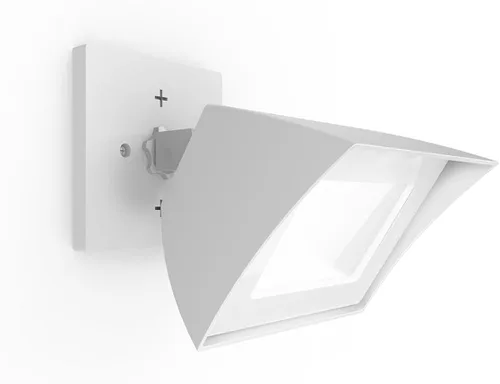 Vista 12 de WAC Lighting, Endurance Flood Energy Star 35W Luz de inundación LED 3000K en blanco Blanco (Architectural White)