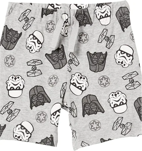Vista 3 de Tienda Essentials Disney Marvel Pantalones cortos de Star Wars para bebés para niños, paquete múltiple