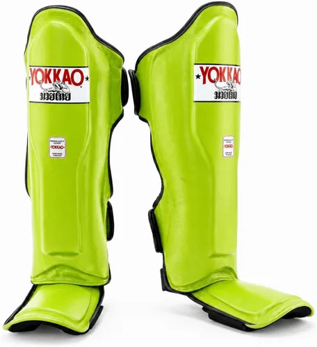 Vista 12 de YOKKAO Espinilleras Matrix Muay Thai Kickboxing MMA con rodilleras