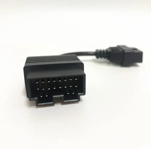 Vista 3 de Cable adaptador de diagnóstico OBD2 OBD II de 20 pines a 16 pines compatible con Kia, herramienta de diagnóstico hembra, lector de código