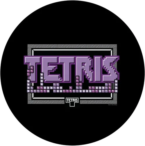 Vista 3 de Tetris PopGrip intercambiable con logotipo de 8 bits