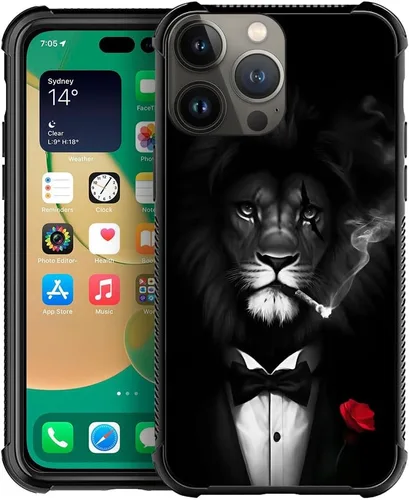 Vista 117 de CARLOCA Funda compatible con iPhone 15, increíble patrón de luz espacial nebulosa para niñas y niños, ultra protección, a prueba de golpes