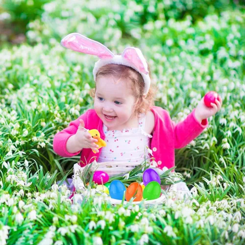 Vista 5 de CAMIRUS Paquete de 12 mini juguetes de animales de peluche, bonitos llaveros de animales de peluche para niños, cesta de Pascua, suministros