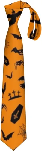 Vista 34 de JUDIAN Corbatas de moda para hombre, corbatas novedosas para cada atuendo IMPRESIÓN DE PATA (ANIMAL PAW PRINT)