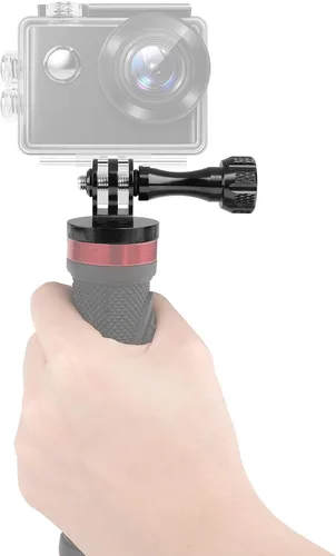 Vista 6 de ChromLives Adaptador de montaje de trípode con tornillo de pulgar compatible con Gopro Hero 11,10,9, 8, 7, 6, 5, 4, DJI Osmo, Sjcam, cámaras