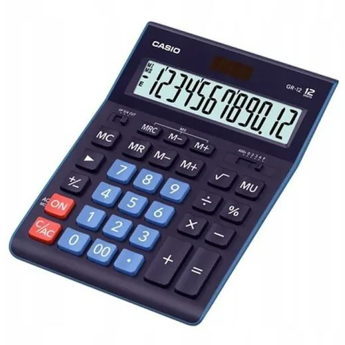 Vista 2 de Calculadora Casio GR-12C-BU-W-EP