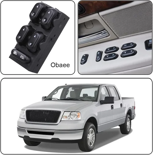 Vista 8 de Power Master - Interruptor de ventana compatible con Ford F150 2004-2008, Ford Expedition 2003-2006, Crown Victoria 2003-2008, Lincoln Mark LT