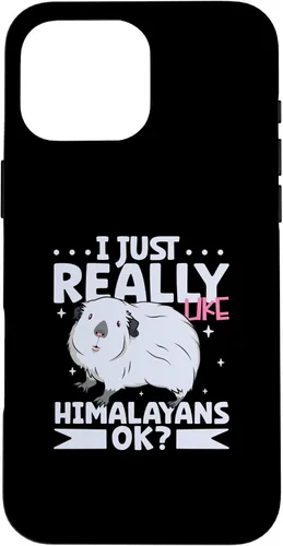 Vista 19 de iPhone 16 I just really like my Himalayan Guinea Pig Case