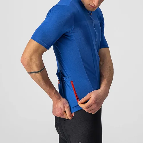 Vista 5 de Castelli Camiseta de ciclismo para ciclismo de carretera y grava, ciclismo I