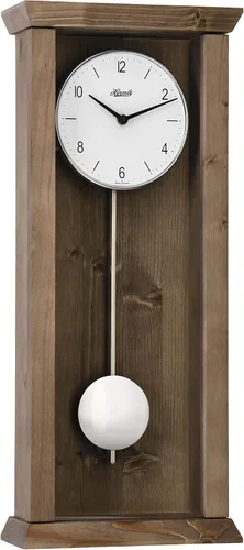 Vista 4 de Hermle Reloj de pared de esqueleto mecánico de estilo antiguo con huelga de hora 70332-000711 Dorado