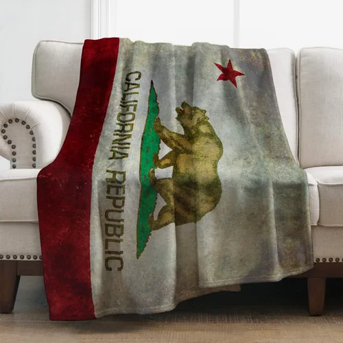 Vista 8 de Levens Manta de franela con silueta de soldado de la bandera estadounidense Grunge de 50 x 60 pulgadas, ultra suave, ligera, acogedora manta