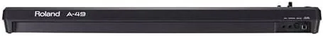 Vista 4 de Roland Controlador de teclado MIDI ligero de 49 teclas, negro (A-49-BK)