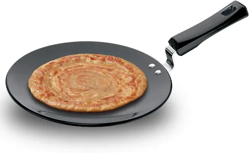 Vista 10 de Hawkins Futura Tava anodizada dura de 22 cm, 4,06 mm (Negro)