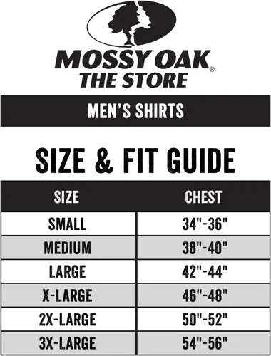 Vista 7 de Mossy Oak Camisas de pesca de manga larga para hombre, secado rápido con protección solar UPF