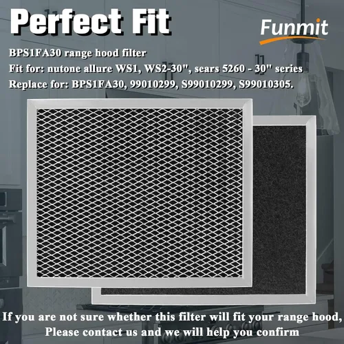Vista 4 de 97007696 Filtro de Reemplazo para B-Roan - 10.5 X 8.75 Filtro para Campana Extractora Compatible con Ventilador de Horno Con Malla de Aluminio